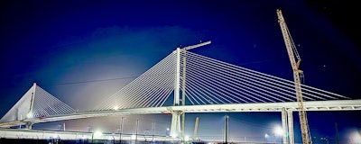 The new Harbor Bridge in Corpus Christi, Texas