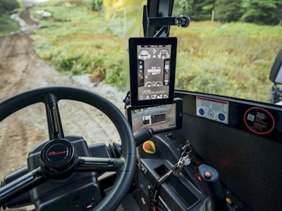 Prinoth Panther T9 R Interior