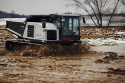 Prinoth’s new Panther T9R rotating, compact crawler carrier