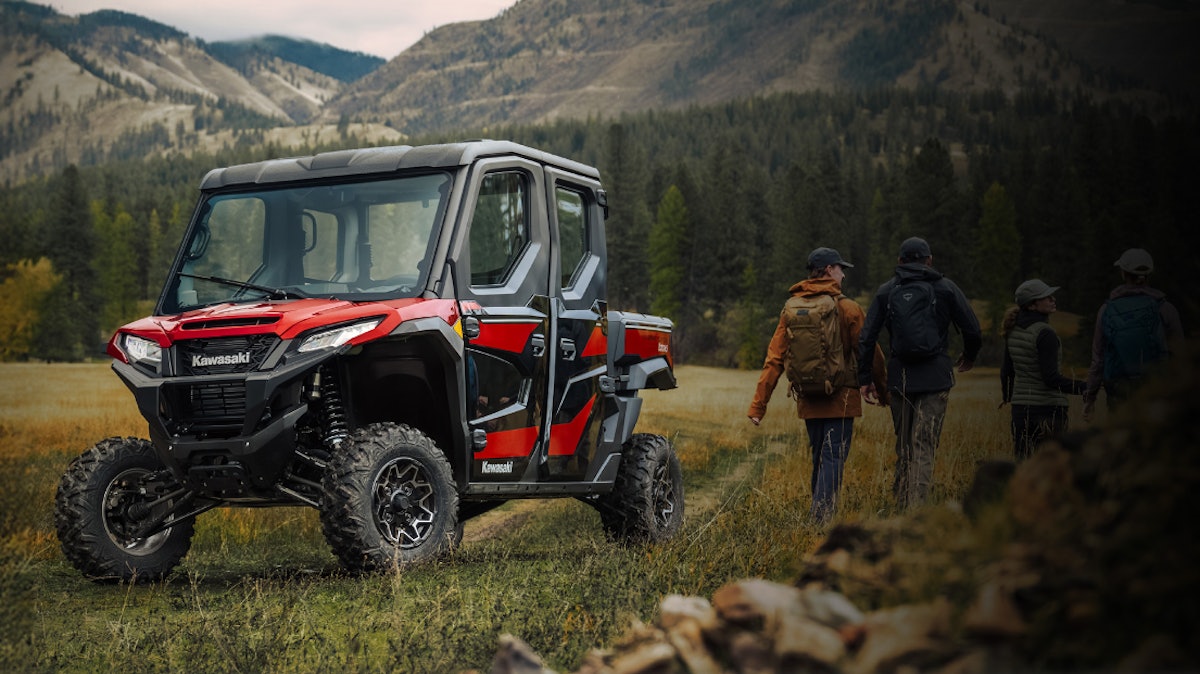 Kawasaki Debuts New 6-Person Ridge Crew UTV