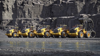 The large wheel loaders are the third Volvo equipment category to get a complete redesign in the past year, following excavators and articulated dump trucks.