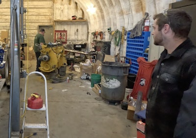 4 Seasons technician Trent Greise (right) was exposed to the construction industry as a child when his father, Travis Greise (the first 4 Seasons employee), would bring him to the office.