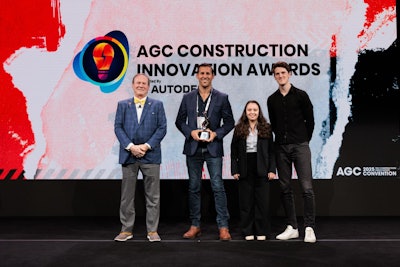 The award from AGC is meant to help Granite Construction improve and promote the Asphalt Guru tool.