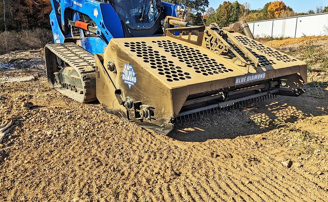 Blue Diamond Launches Hydraulic Rock Rake for Skid Steers, CTLs ...