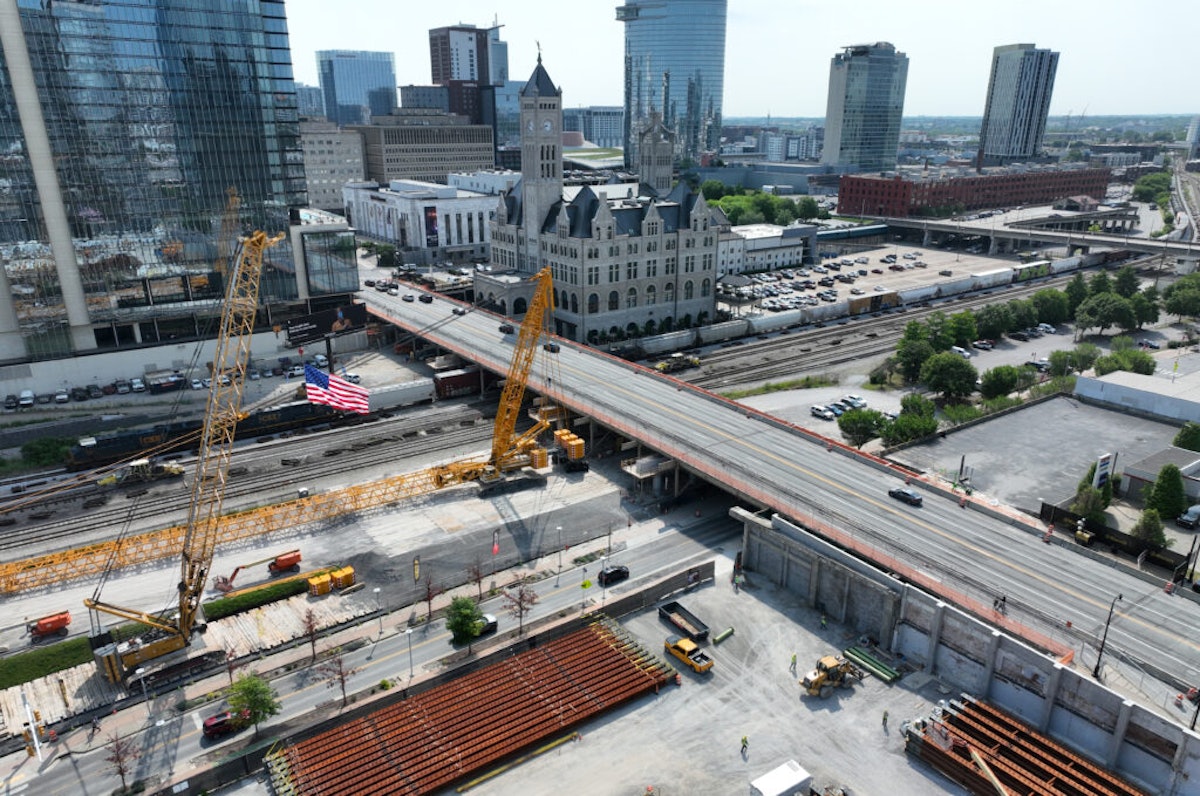 Rapid Replacement of Nashville Bridge Earns National Award for Kiewit Project Manager 