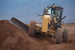 Cat 150 JOY motor grader with new High-Performance Circle