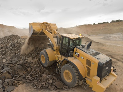 The new tech includes remote control, collision warning, 360-degree view, advanced bucket-load tracking, systems to reduce operator fatigue.