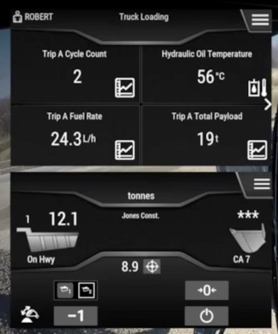 Cat Medium Wheel Loader Screen