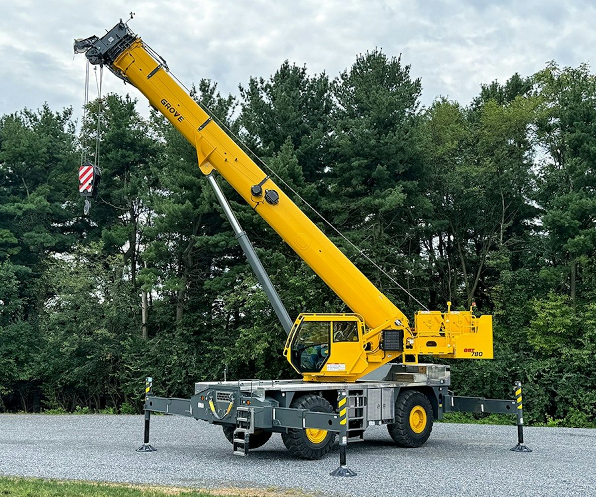 Grove Simplifies Rough-Terrain Crane Lineup with New GRT780