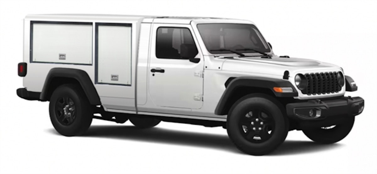 Morgan Olson Launches Kestrel Work Truck for Jeep Gladiator