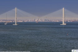 One grant will go toward smart traffic signal systems to mitigate the impact the collapse of the Baltimore Bridge will have on the city. The new bridge design (seen here) was unveiled earlier this year.