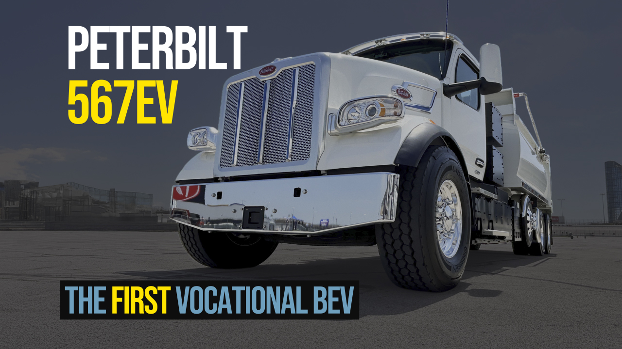 Peterbilt 567ev Vocational Bev