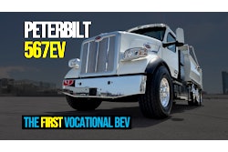 Peterbilt 567ev Vocational Bev