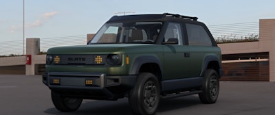 A look at how Chief Editor Jordanne Waldschmidt would customize her Slate Truck - complete with an SUV kit, upgraded rims and lights, running boards, a roof rack, fender flares and more.