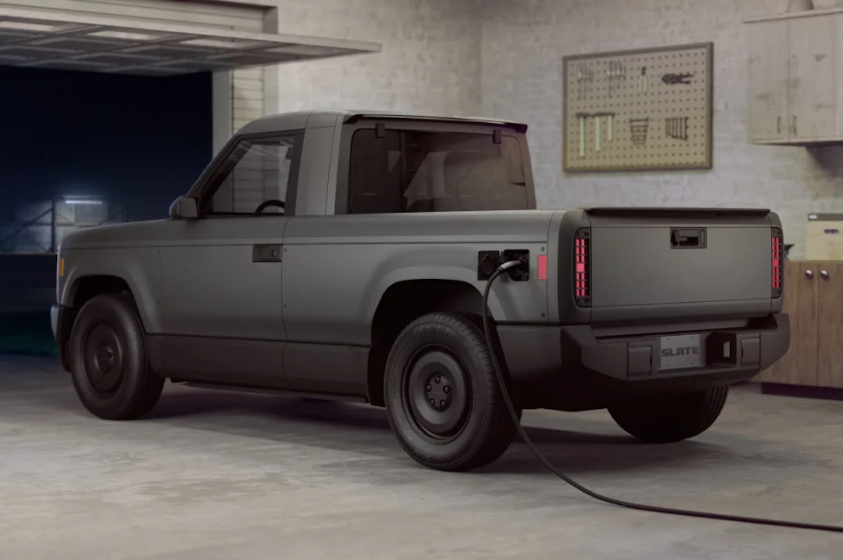 Slate’s Uber-Cheap Electric Truck Can Be Converted into an SUV
