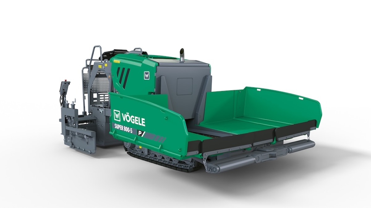 Vögele Debuts Super 800-5 P-Tier Mini Class Paver for Narrow Jobs