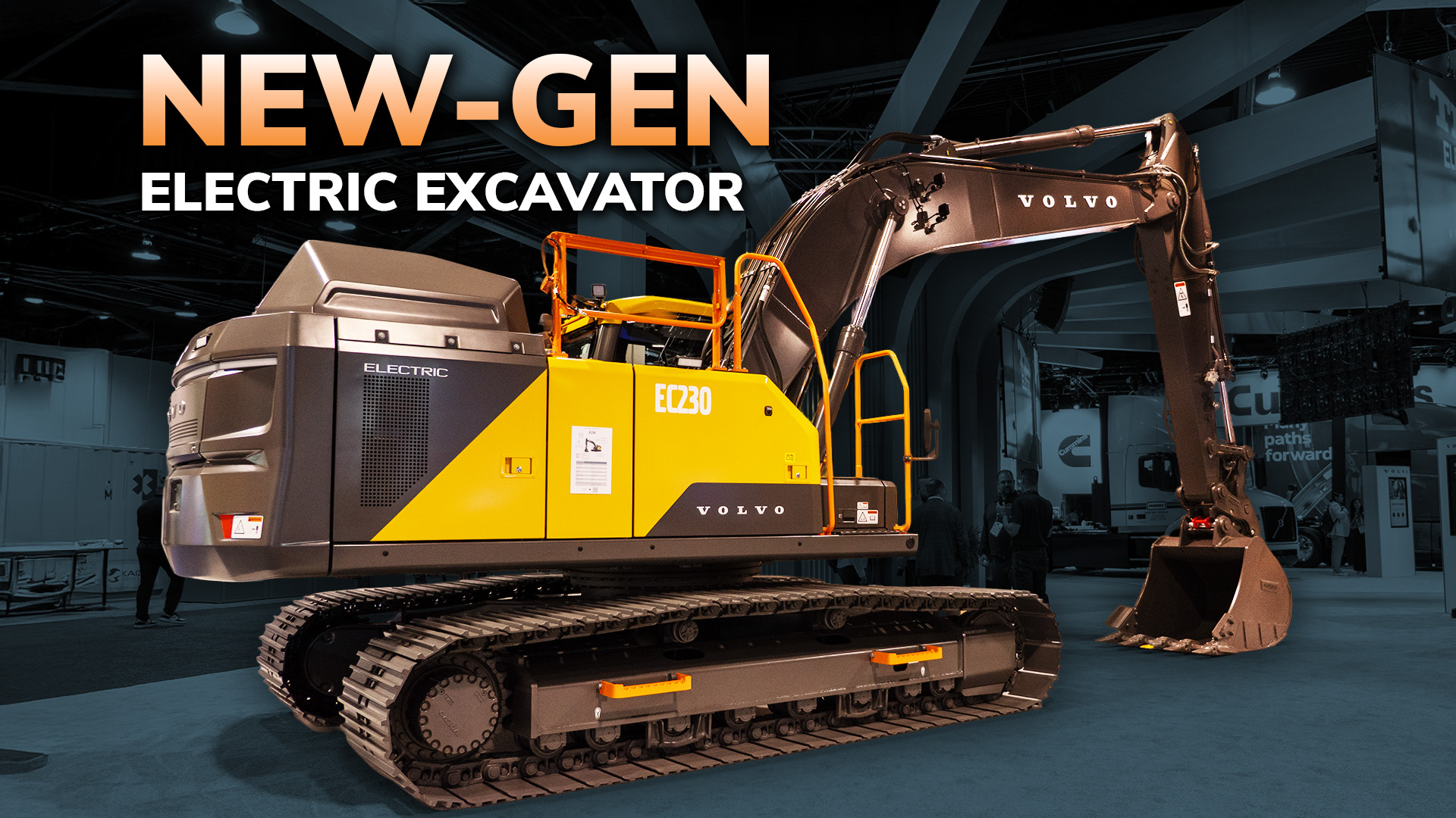 Volvo Ec230 New Generation Electric Excavator
