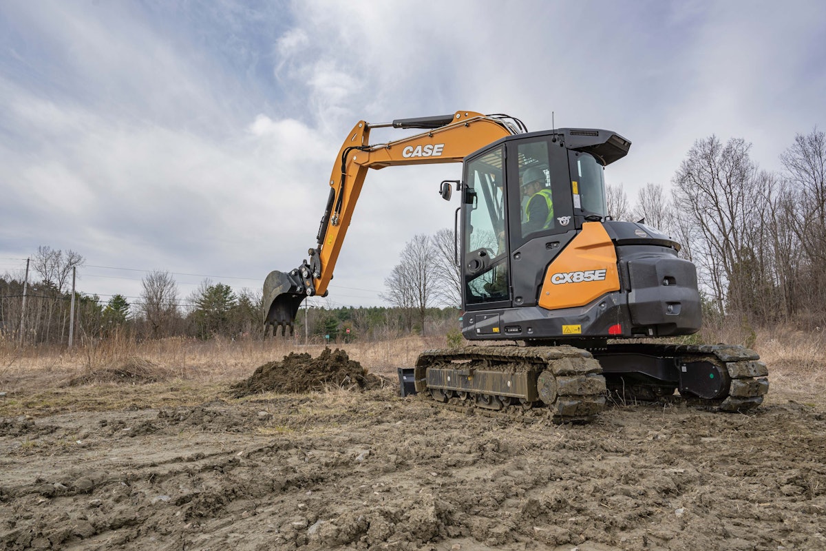 Case Brings 2 New “Midi Excavators" to Market for Power in Tight Spaces
