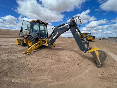 Deere P Tier Backhoe1