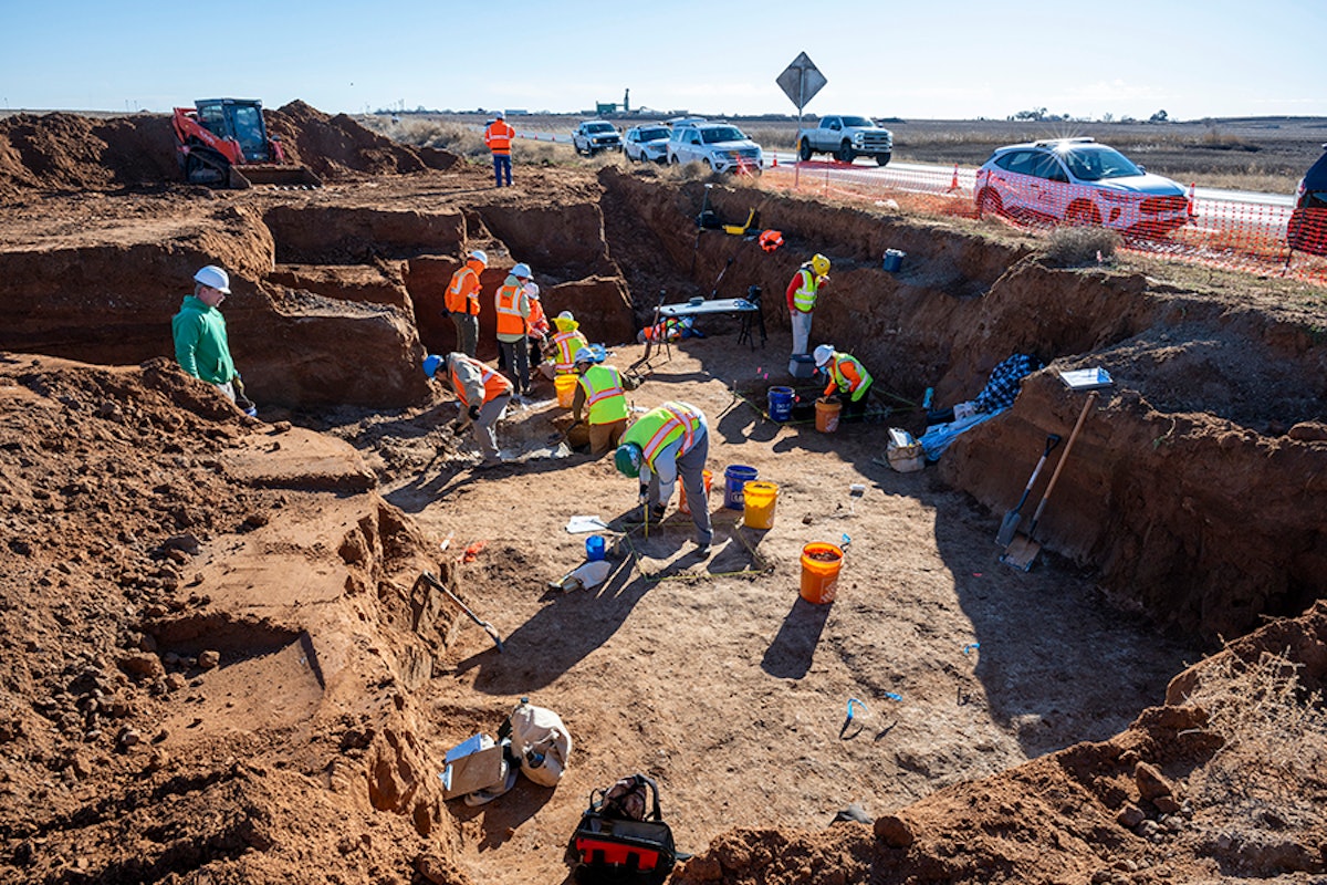 Texas DOT Unearths Giant Sloth Tooth During Loop 88 Freeway Environmental Study