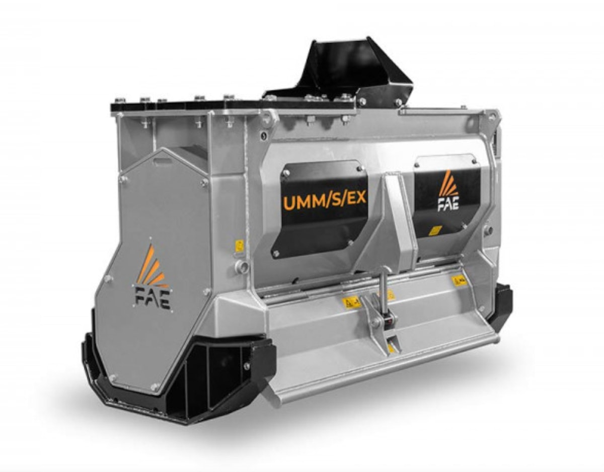 FAE Launches its Most Powerful Mulcher for Excavators, the UMM/S/EX