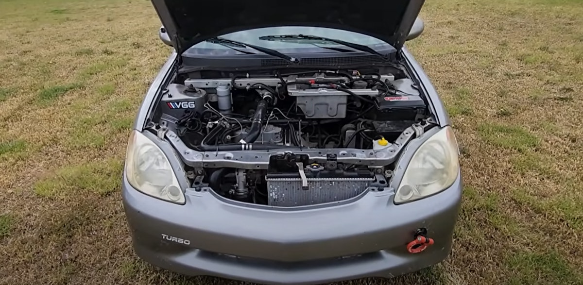 DIYer Stuffs a Mini Excavator Engine into a Honda Insight, Resulting in Wild MPGs