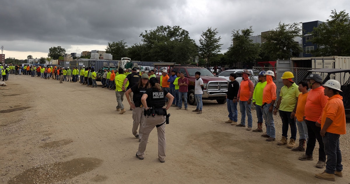 ICE Immigration Raids Return to Construction Sites After 5-Year Halt