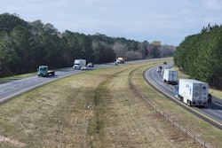 The project will take I-95 from four to six lanes toward the existing median and replace bridges over the Savannah River.