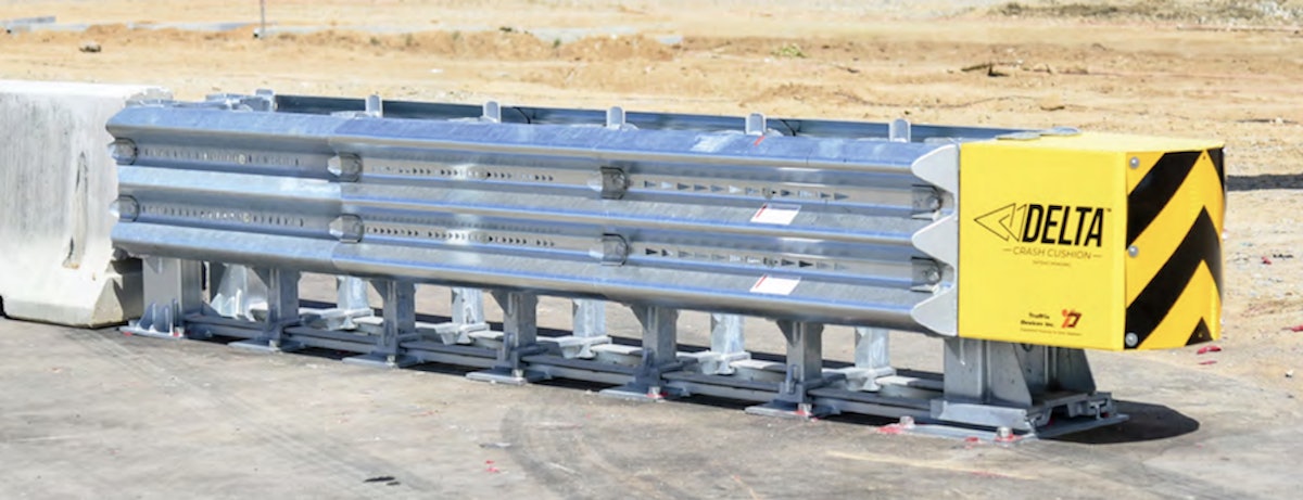 TrafFix Unveils New Delta TL-2+ Crash Cushion