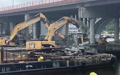 Rhode Island's attorney general sued 13 companies involved in the design, construction and inspection of one of the state's busiest bridges, which had to be closed in December 2023 after the discovery of a 'critical failure.'