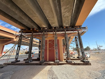 In a horizontal configuration, Superprop shores can also function as a truss support system.