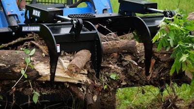 Blue Diamond's new HDX grapple bucket