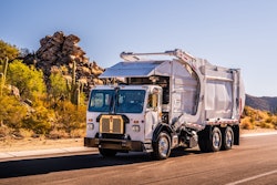 The new Kenworth L770 can be configured for concrete pumping, crane, paint striping, along with garbage collection.