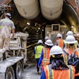 This photo was taken during a tour of the Clearwater Project tunnel in 2024. On July 9, a section of the under-construction tunnel in Los Angeles collapsed while workers were inside.