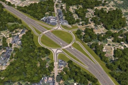 A rendering of a future section of I-85 in North Carolina. Construction is expected to start next summer and finish in 2029.
