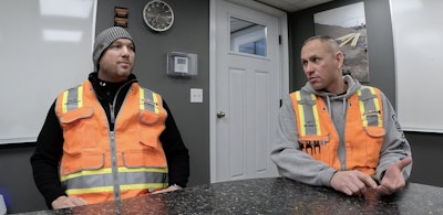 Matt Bennett (right) and his brother-in-law Isaac Belongia have worked together for over 20 years.