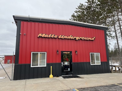 Matt's Underground offices in Kalkaska, Michigan.