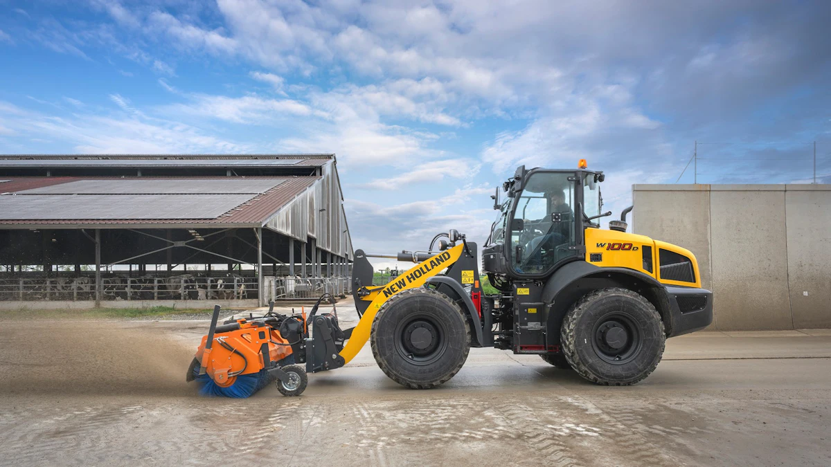 Nl Compact Set New Holland debuts D Series compact wheel loaders with new W100D ...