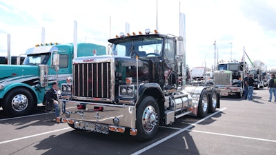 Geltmaker’s work on the truck didn’t stop with the wiring, however. It was a two-tone white and gray when he bought it, and he had some friends who are painters come in and paint the truck black.