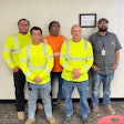 The workers formed a human chain to save a woman who had fallen into a canal and was stranded overnight: Ray Ruiz, John Gardner, Antonio Trejo Martinez, Salvador Mata Jr., Larry Ortega and David Robledo.