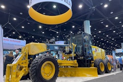 Cat's 140 Lever Motor Grader made its debut at the 2025 Public Works Expo in Chicago. The next-generation model will be available to U.S. customers in 2026.