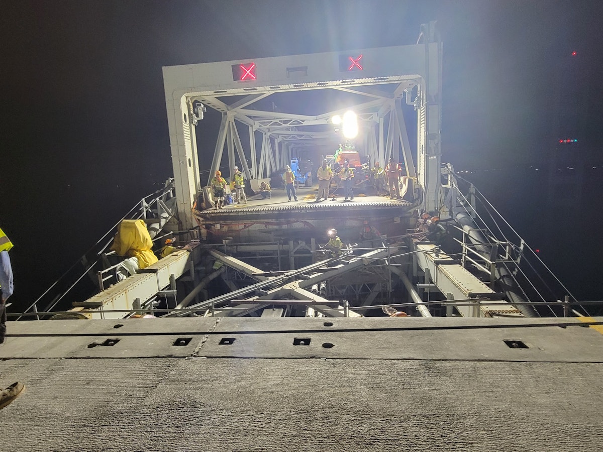 Chesapeake Bay Bridge Re-Decking Completed with Night Work Strategy for Safety