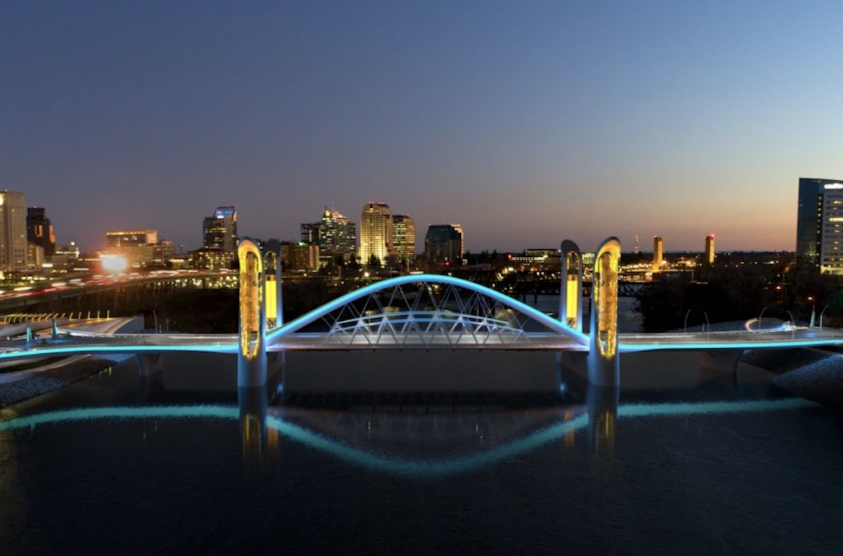 Proposed $300M Sacramento "Basket Handle" Bridge to Replace 113-Year-Old Span