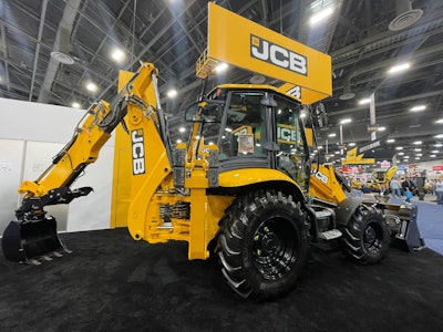 JCB debuted its next-generation backhoe line at the 2025 ARA Show.