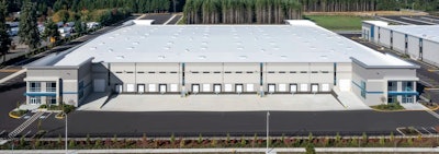 Kioti's new west coast warehouse in Tumwater, Washington.