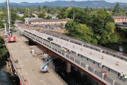 The Van Buren Bridge's has been officially opened to eastbound traffic.