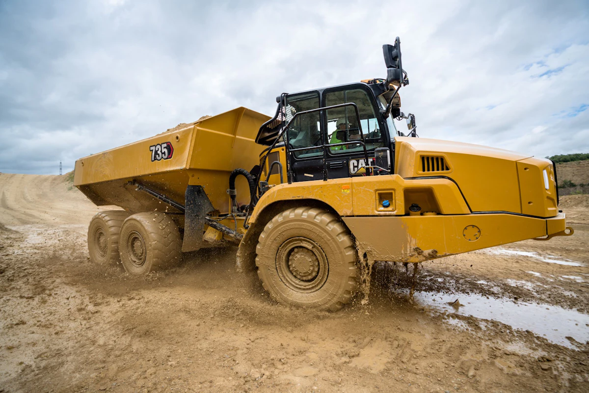 Cat Engineering Vehicles Cat Reveals Next-Gen Articulated Dump Trucks With Smart Features ...