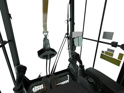 Cat Mh3295 Material Handler Cab 2