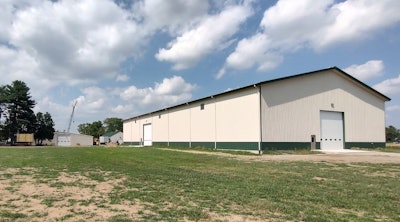 The new National Construction Equipment Museum building spans 20,000 square feet – more than twice the size of the current building, which it will replace to house vintage machinery.