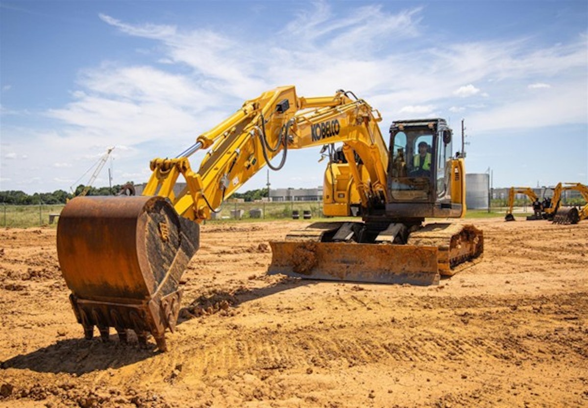 KOBELCO and Trimble Expand Excavator Grade Control Collaboration